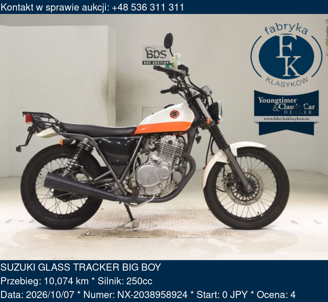 SUZUKI GLASS TRACKER BIG BOY  - zdjęcie 2