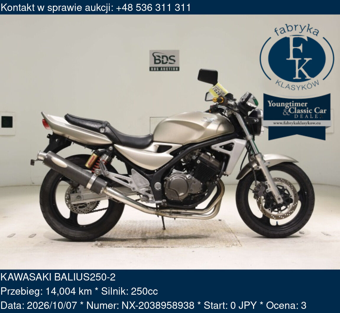 KAWASAKI BALIUS250-2  - zdjęcie 2