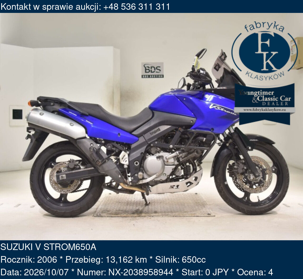 SUZUKI V STROM650A 2006 - zdjęcie 2