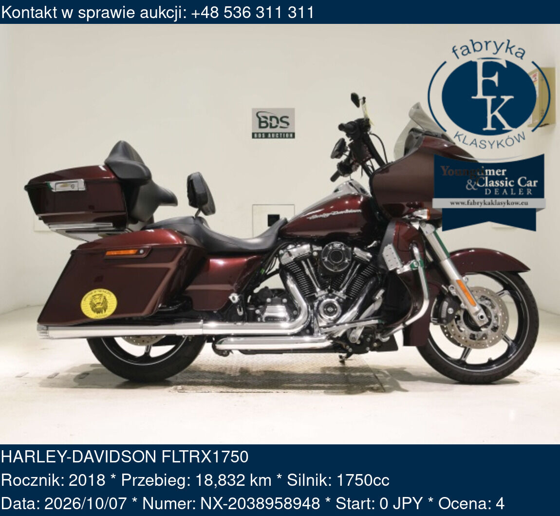 HARLEY-DAVIDSON FLTRX1750 2018 - zdjęcie 2