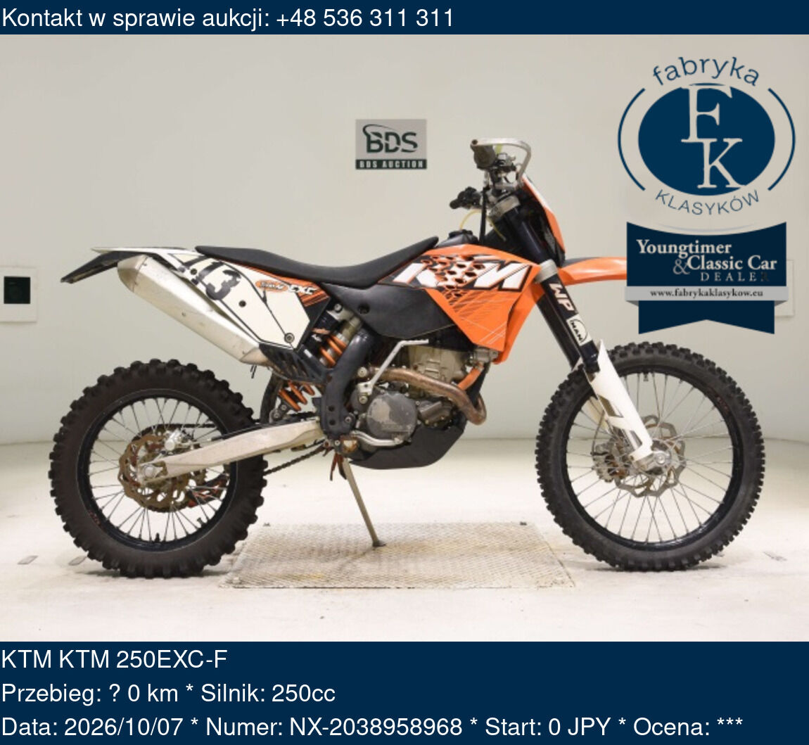 KTM KTM 250EXC-F  - zdjęcie 2