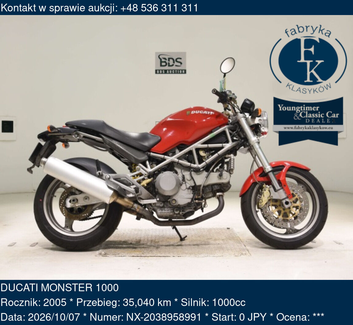 DUCATI MONSTER 1000 2005 - zdjęcie 2