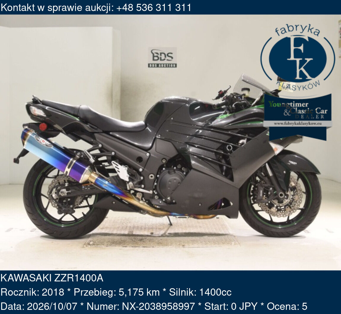 KAWASAKI ZZR1400A 2018 - zdjęcie 2