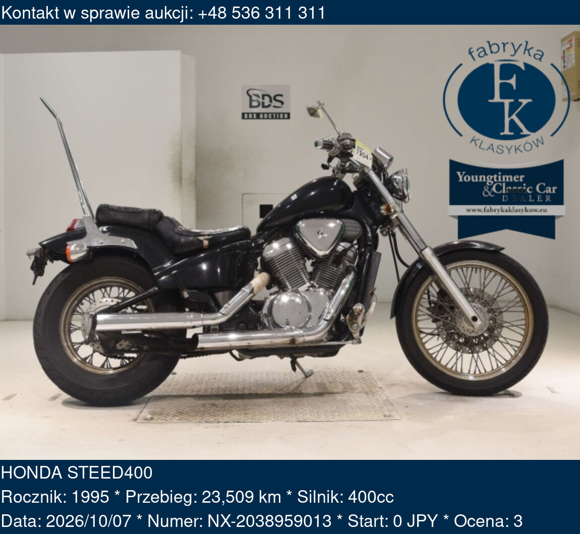 HONDA STEED400 1995 - zdjęcie 2