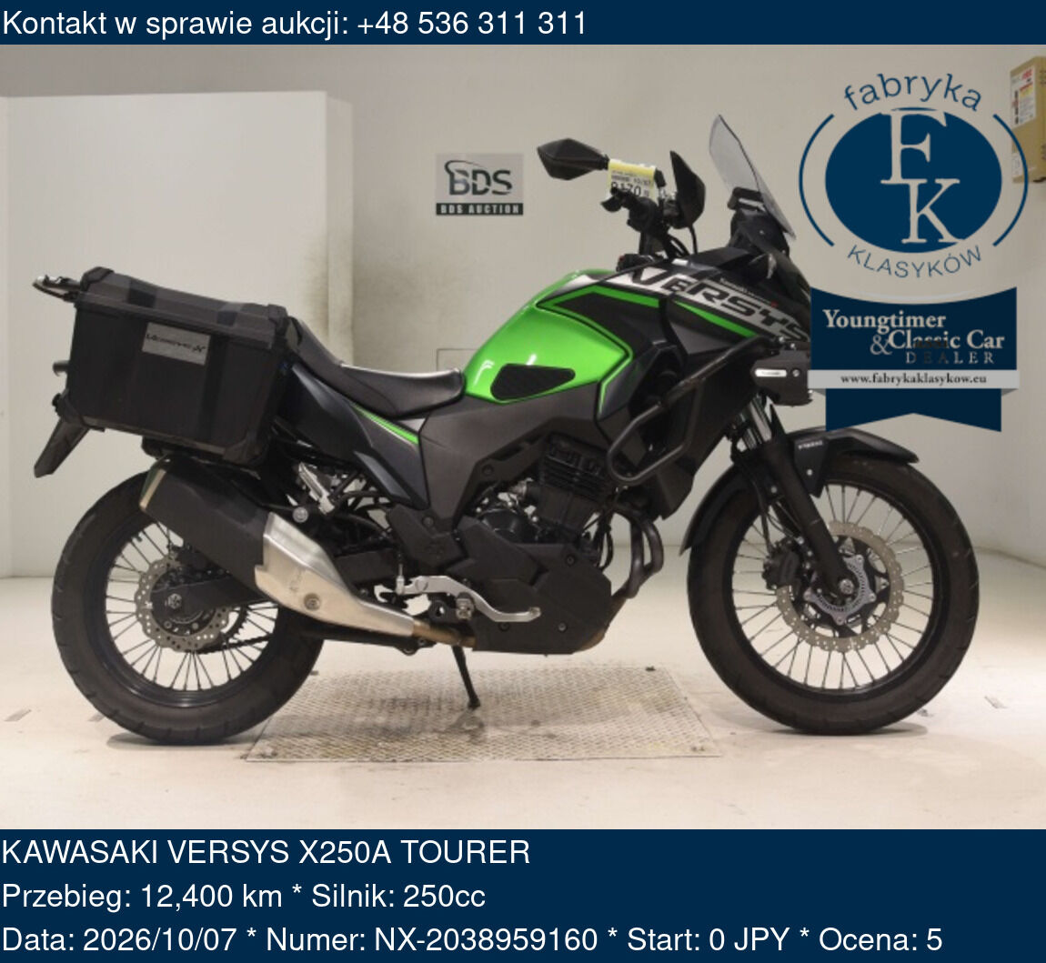 KAWASAKI VERSYS X250A TOURER  - zdjęcie 2