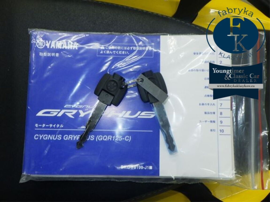YAMAHA CYGNUS GRIF ASU - zdjęcie 14