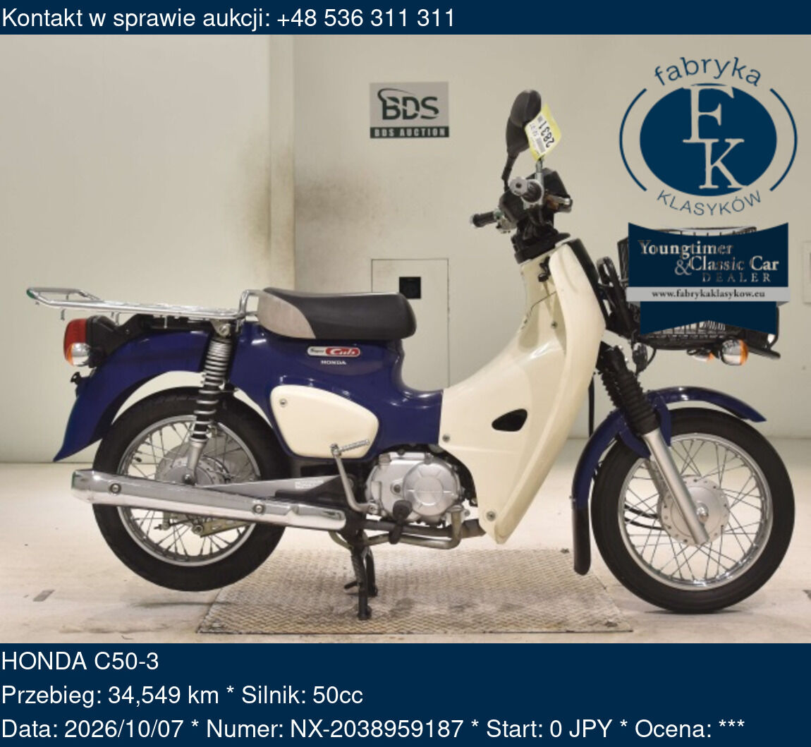 HONDA C50-3  - zdjęcie 2