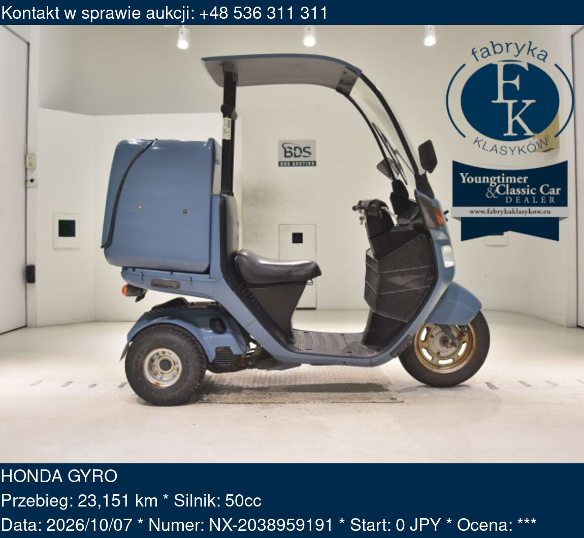 HONDA GYRO  - zdjęcie 2