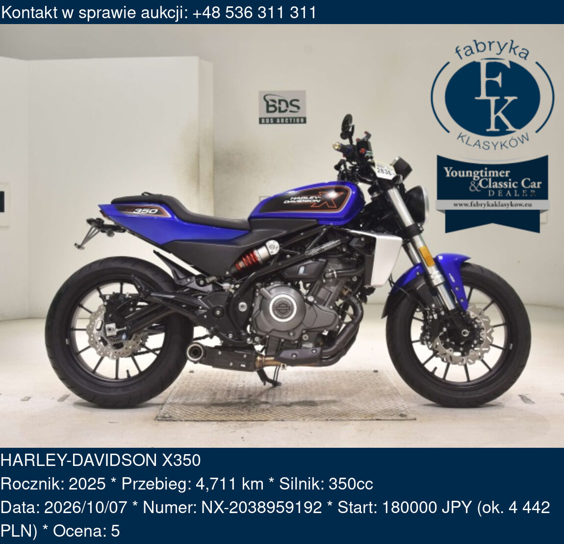 HARLEY-DAVIDSON X350 2025 - zdjęcie 2