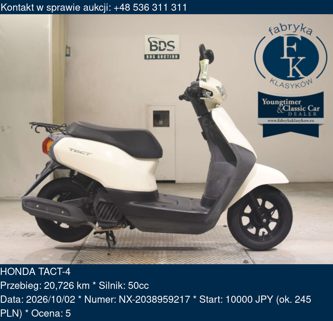 HONDA TACT-4  - zdjęcie 2