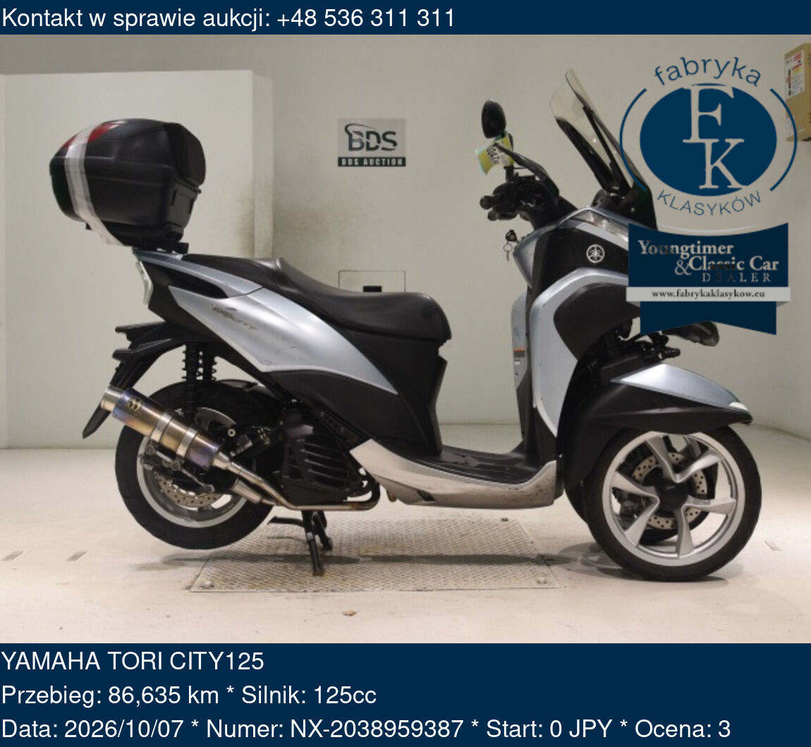 YAMAHA TORI CITY125  - zdjęcie 2