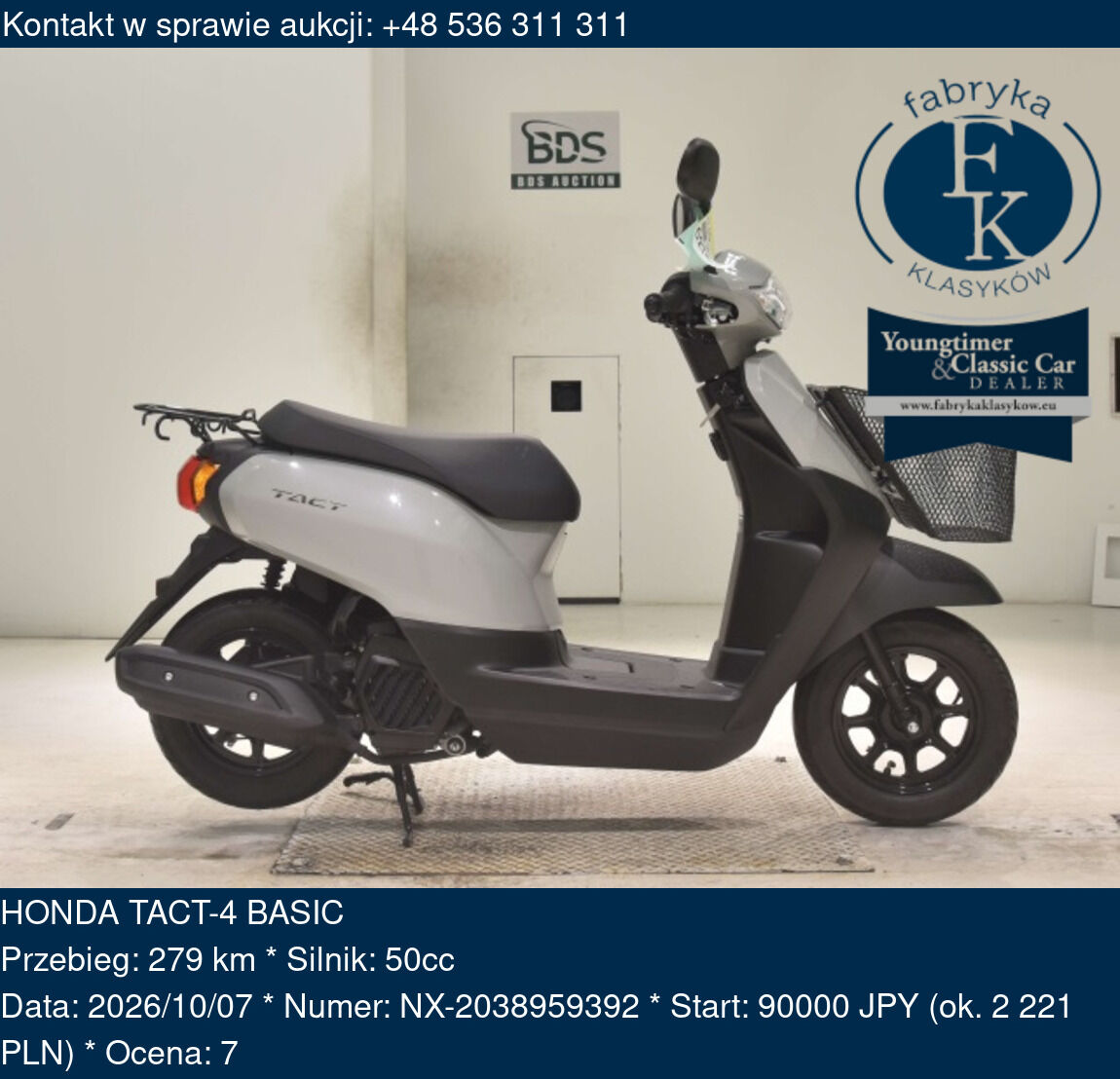 HONDA TACT-4 BASIC - zdjęcie 2