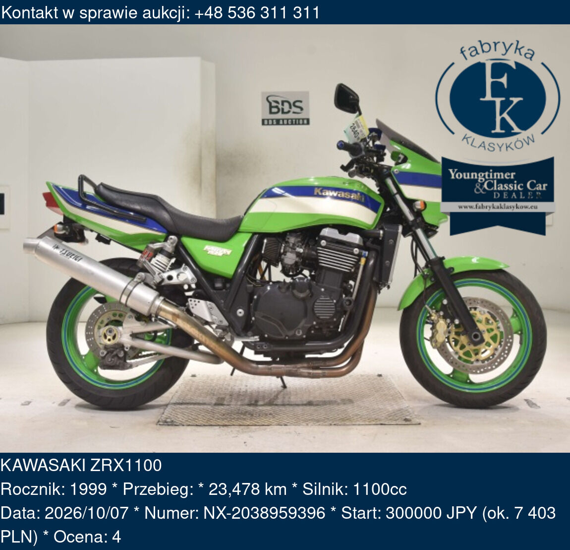 KAWASAKI ZRX1100 1999 - zdjęcie 2
