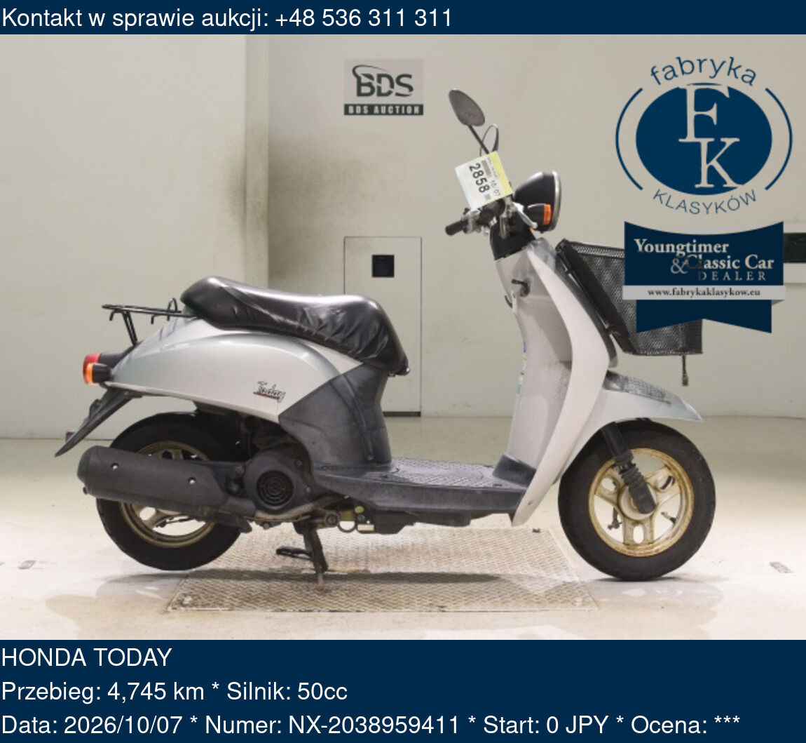 HONDA TODAY  - zdjęcie 2
