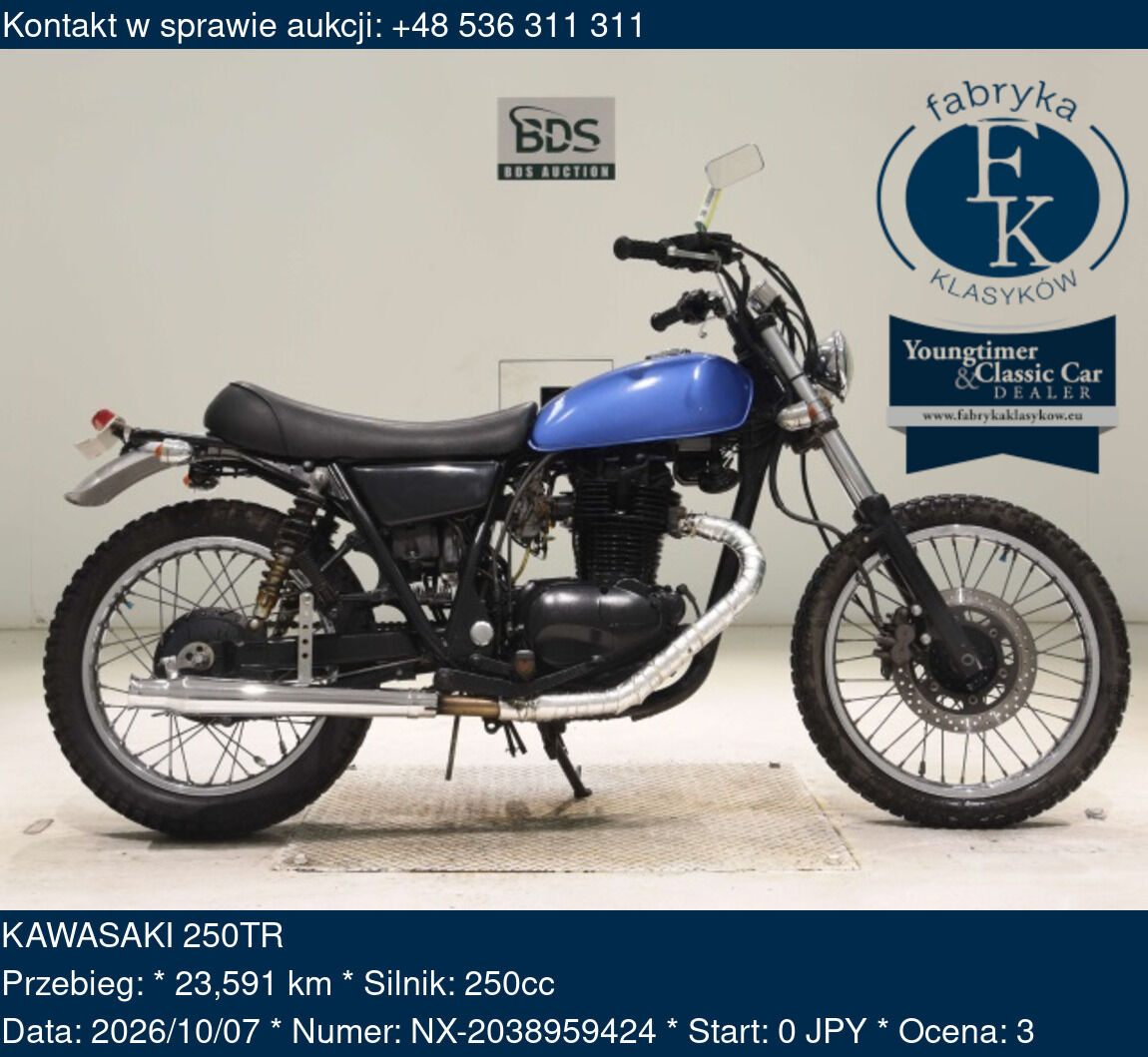KAWASAKI 250TR  - zdjęcie 2