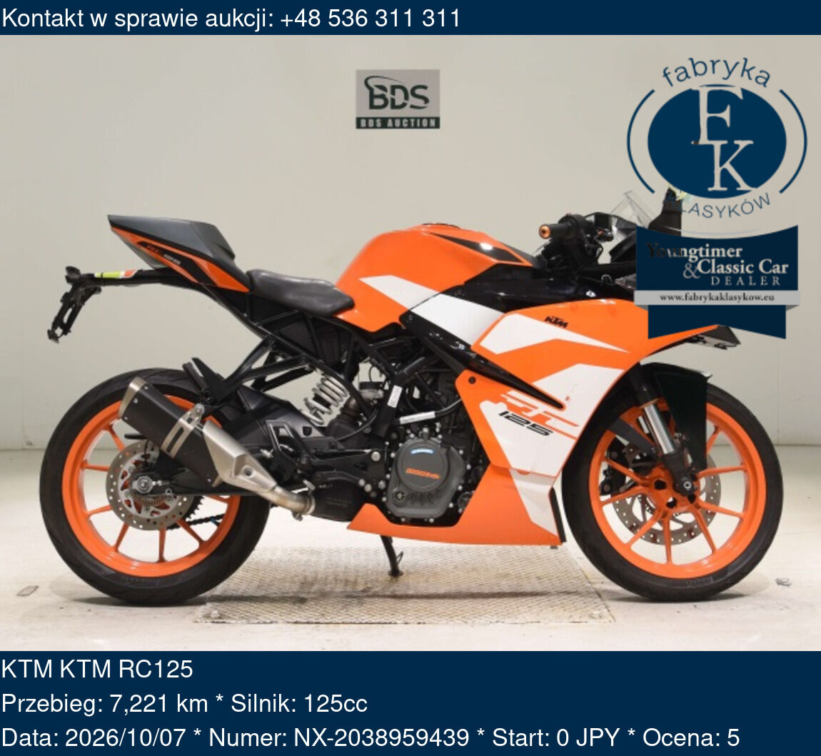 KTM KTM RC125  - zdjęcie 2
