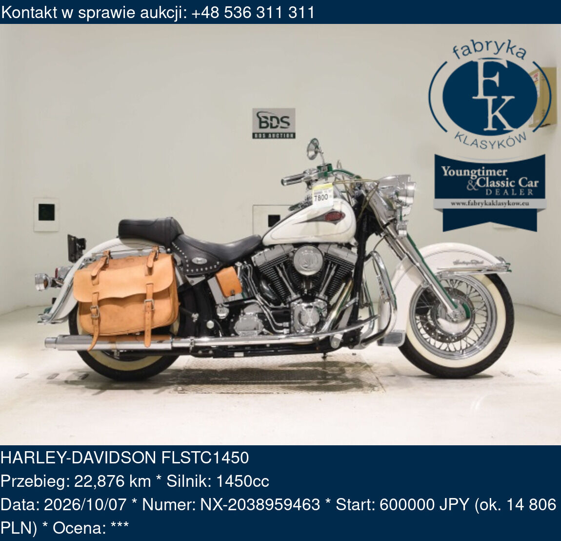 HARLEY-DAVIDSON FLSTC1450  - zdjęcie 2