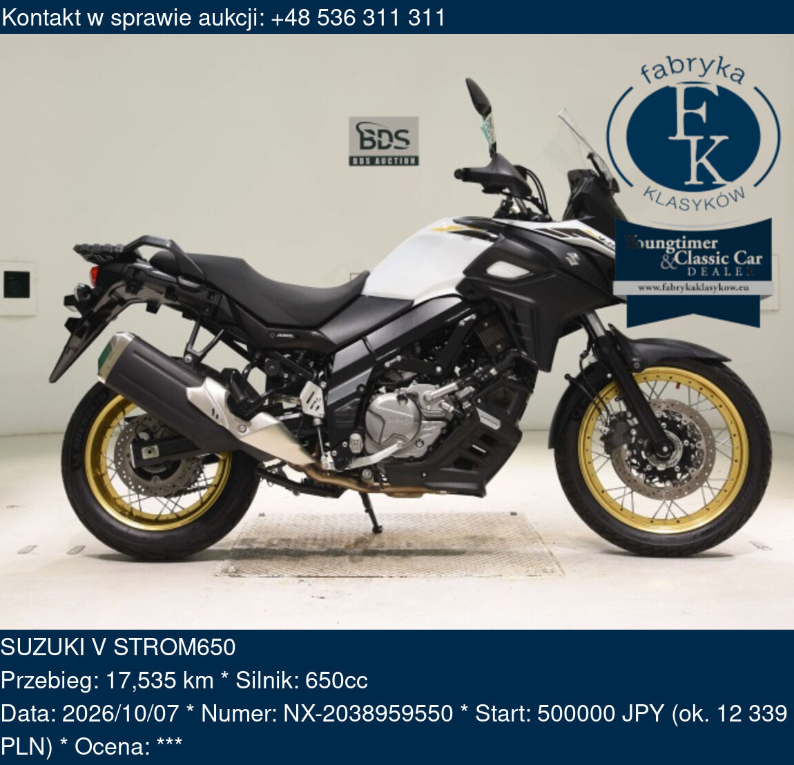 SUZUKI V STROM650  - zdjęcie 2