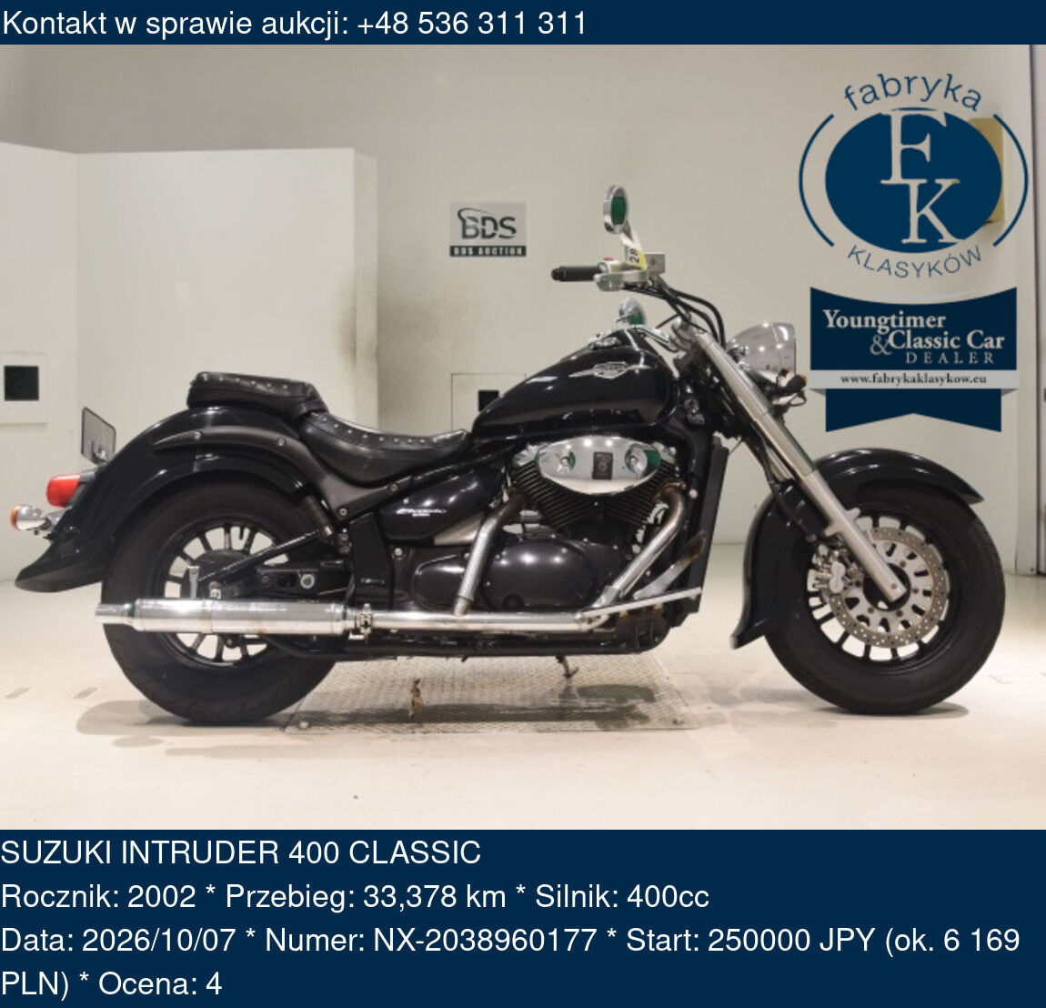 SUZUKI INTRUDER 400 CLASSIC 2002 - zdjęcie 2