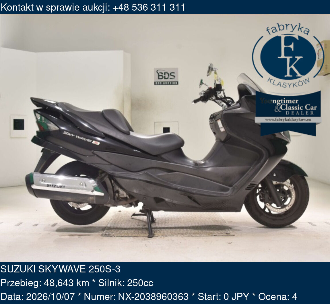 SUZUKI SKYWAVE 250S-3 - zdjęcie 2