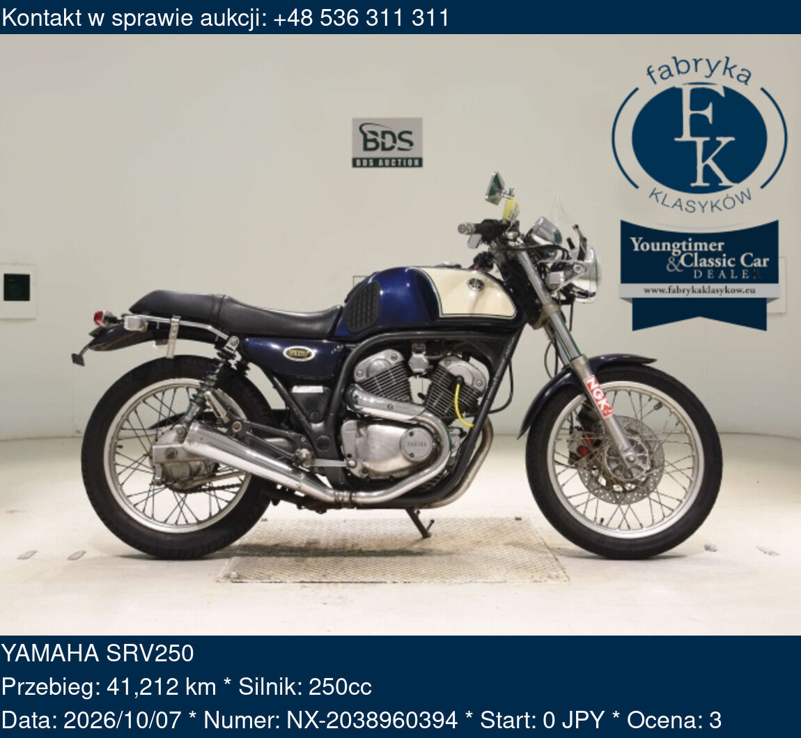 YAMAHA SRV250  - zdjęcie 2