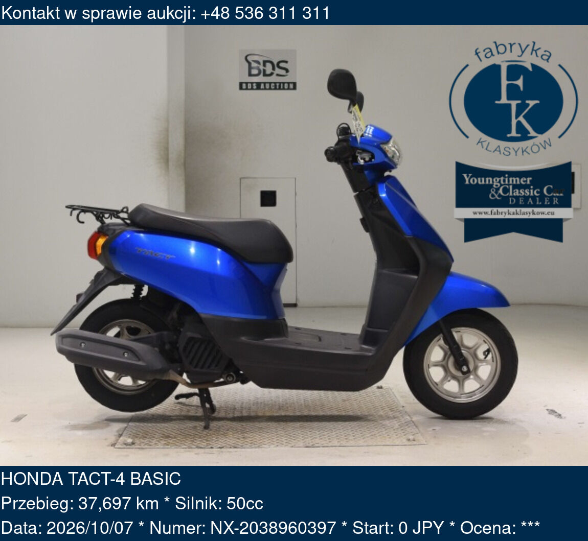 HONDA TACT-4 BASIC - zdjęcie 2
