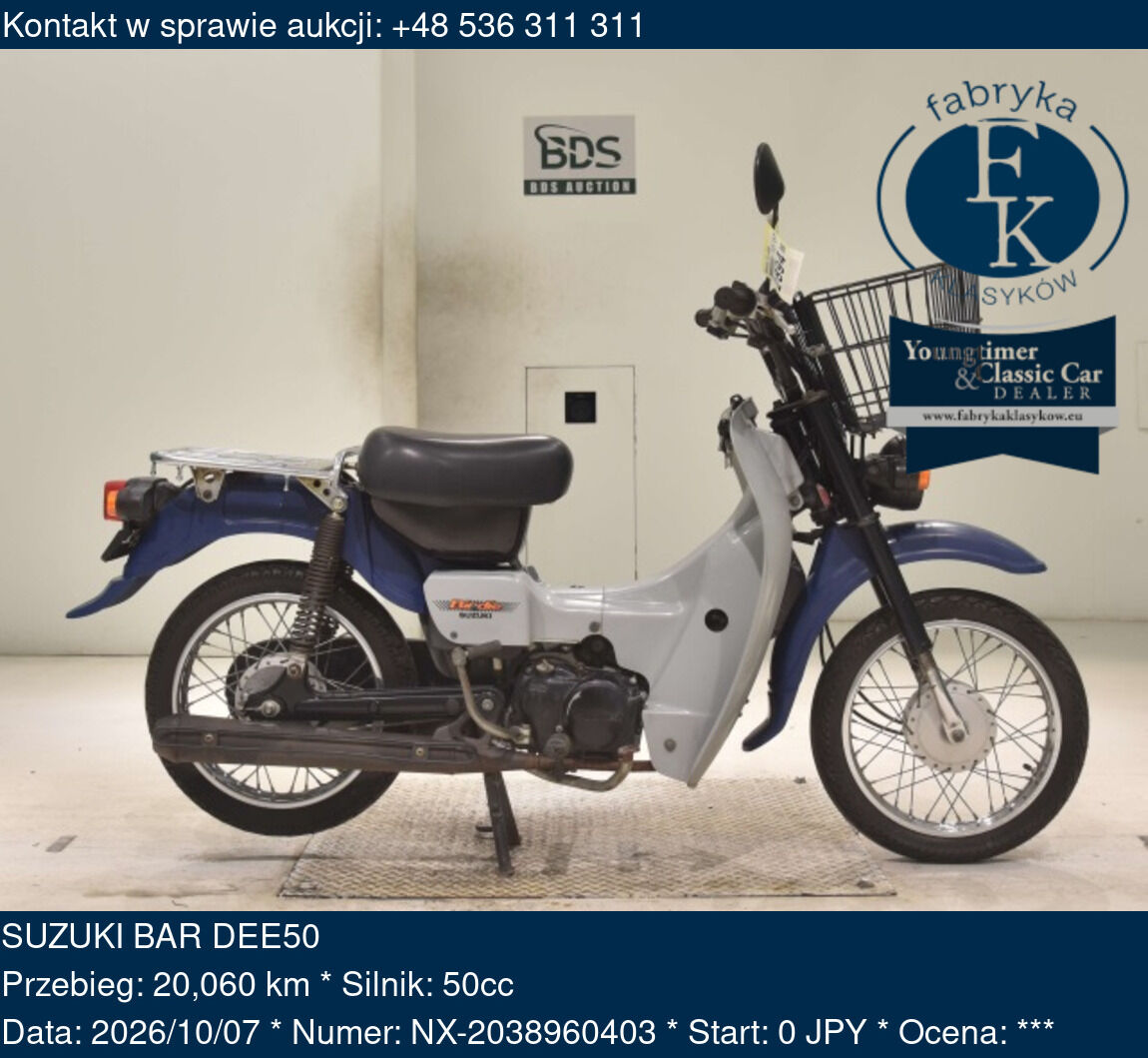 SUZUKI BAR DEE50  - zdjęcie 2