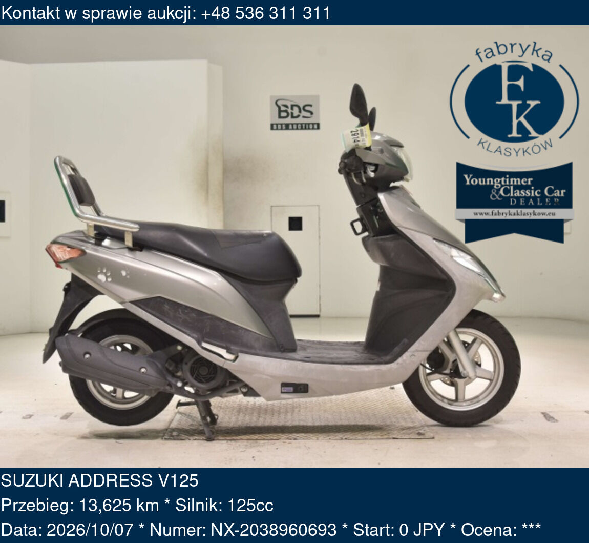 SUZUKI ADDRESS V125  - zdjęcie 2