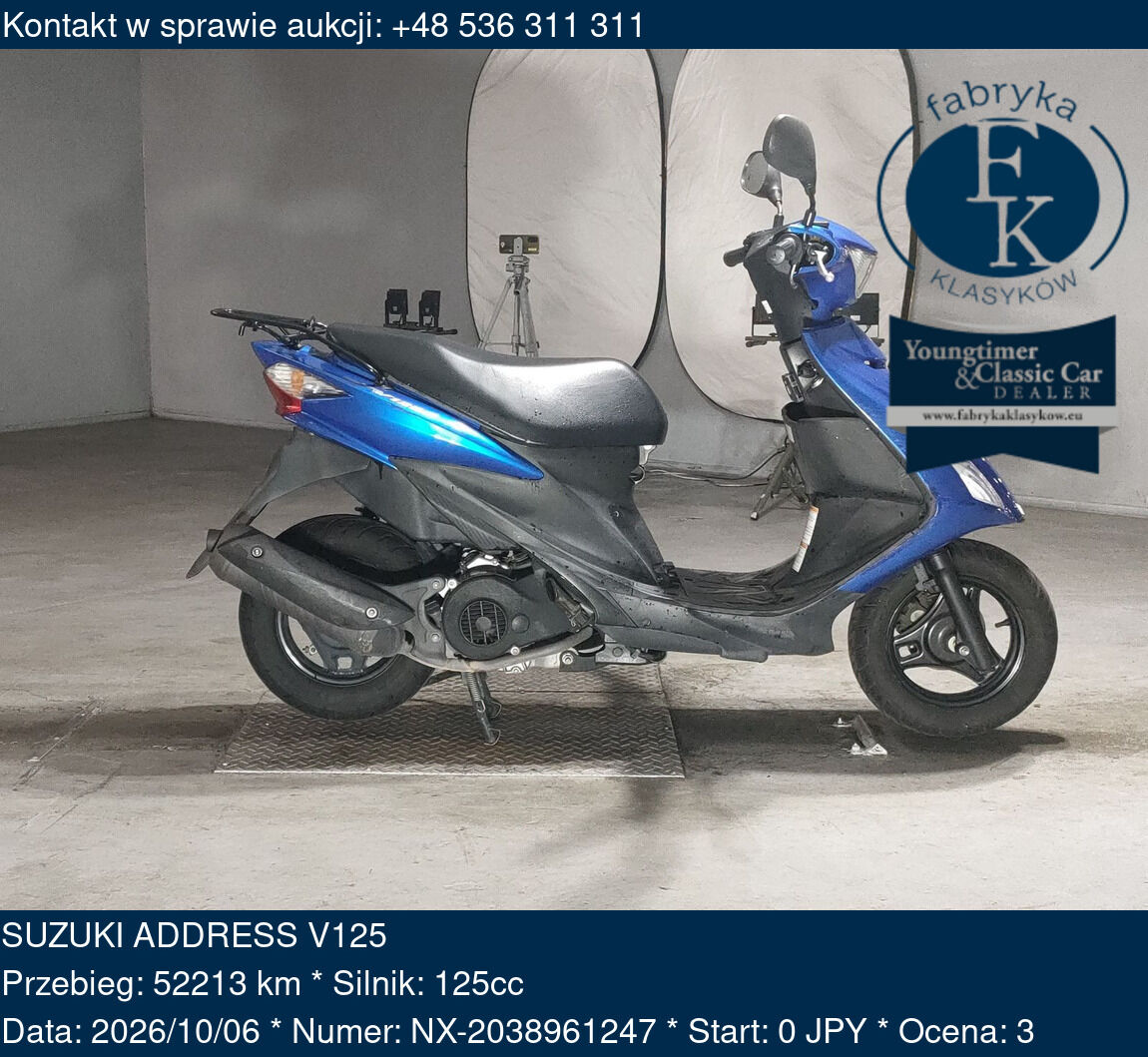 SUZUKI ADDRESS V125  - zdjęcie 2