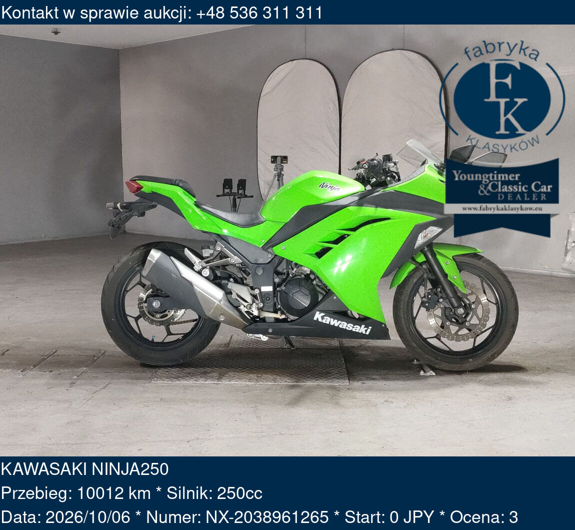 KAWASAKI NINJA250 - zdjęcie 2
