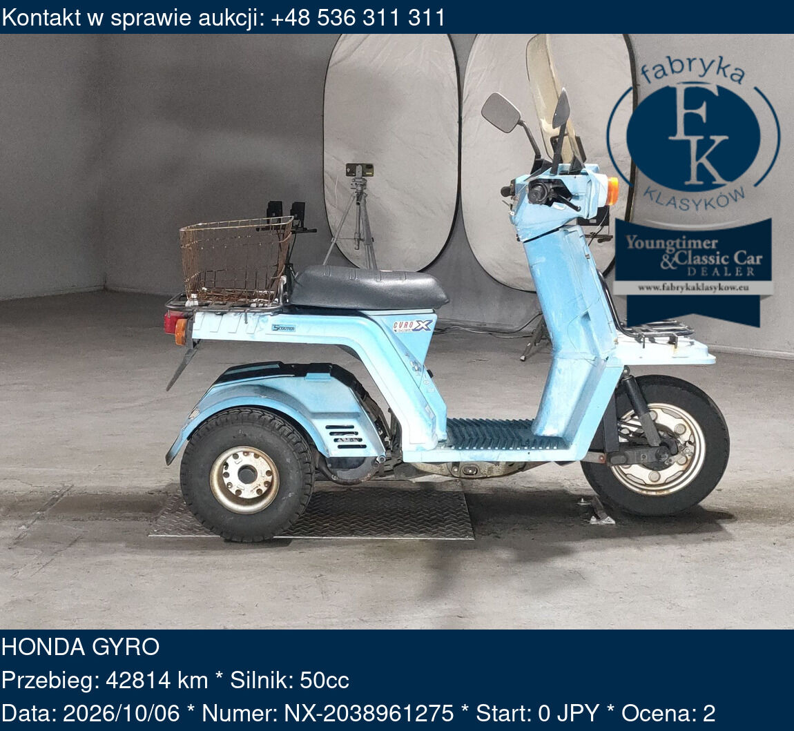 HONDA GYRO  - zdjęcie 2
