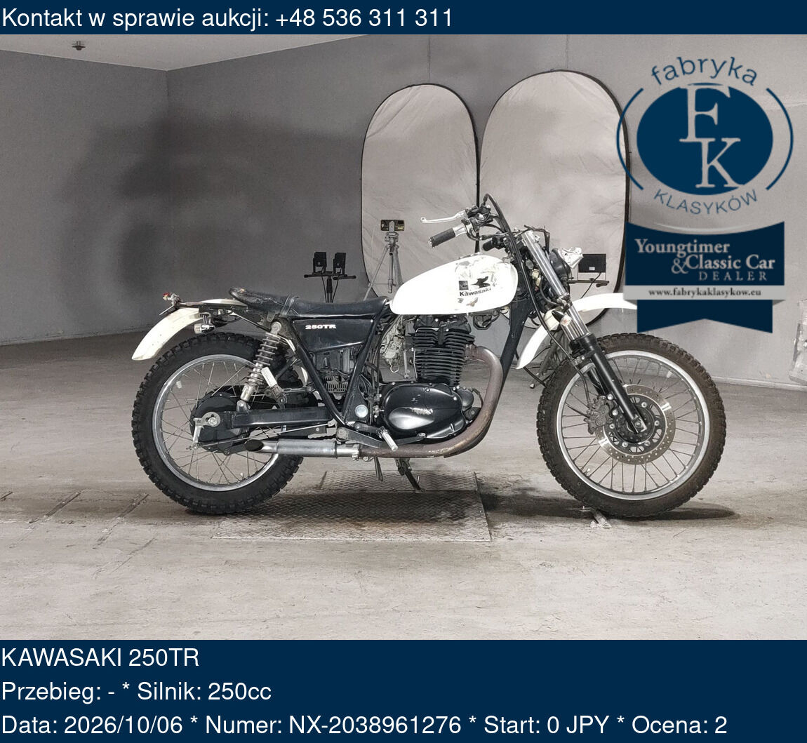 KAWASAKI 250TR  - zdjęcie 2