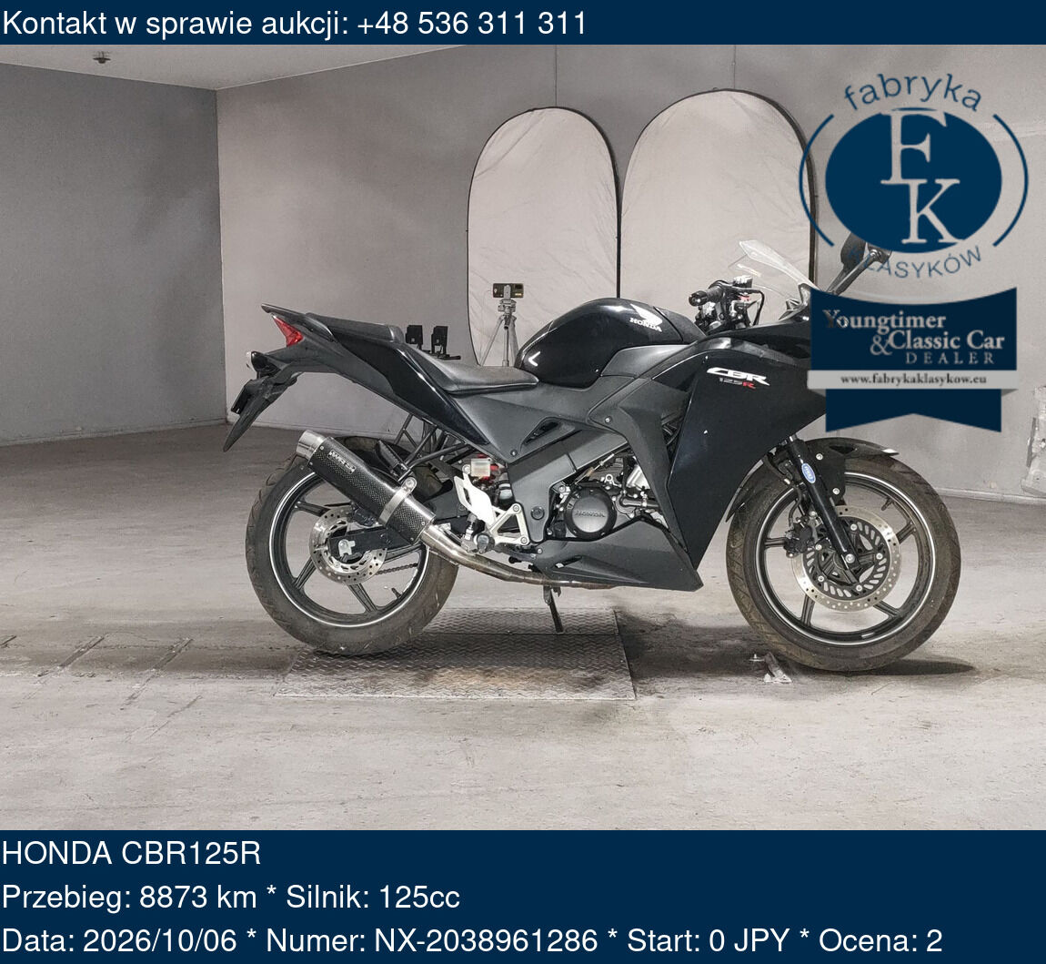 HONDA CBR125R  - zdjęcie 2