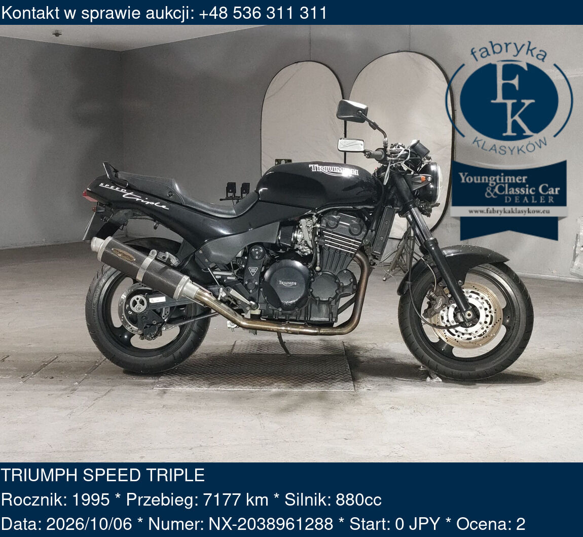 TRIUMPH SPEED TRIPLE 1995 - zdjęcie 2