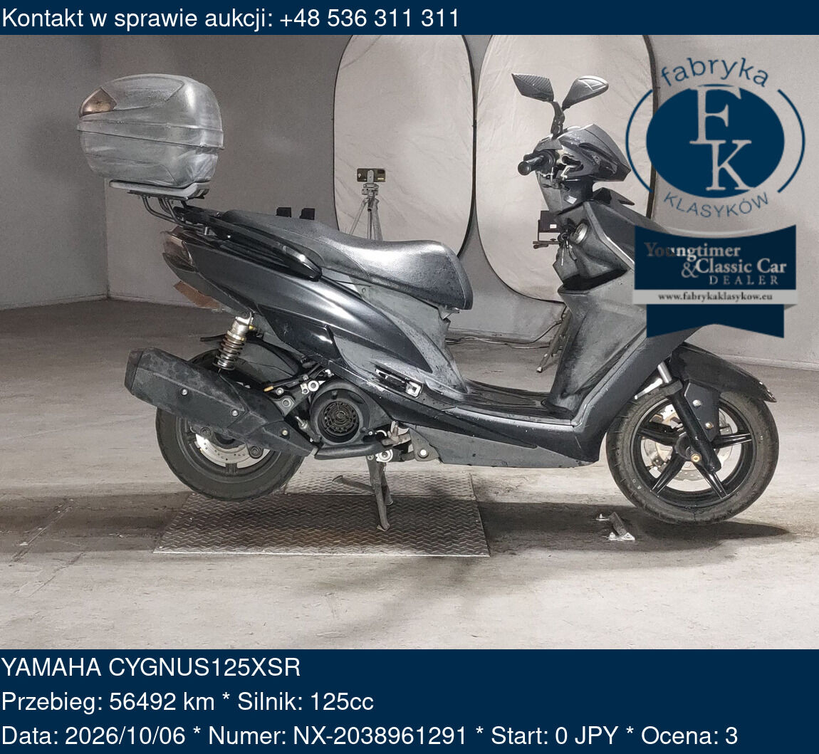YAMAHA CYGNUS125XSR  - zdjęcie 2