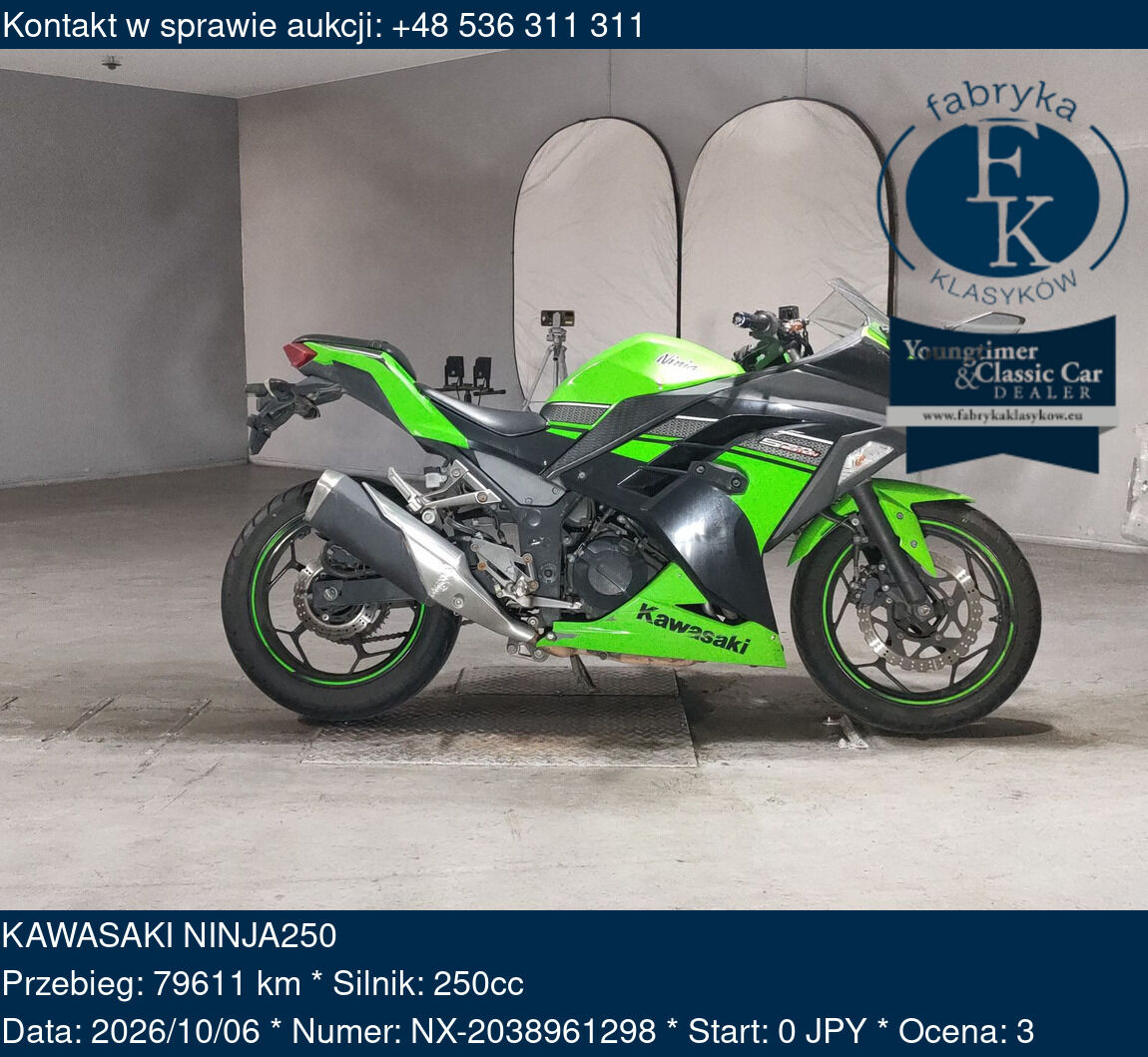 KAWASAKI NINJA250 - zdjęcie 2