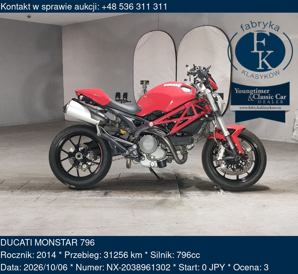 DUCATI MONSTAR 796 2014 - zdjęcie 2