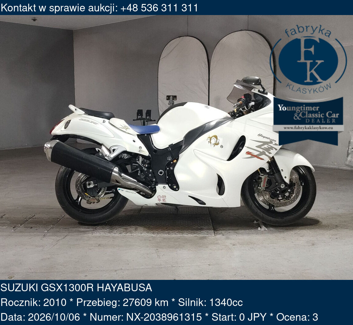 SUZUKI GSX1300R HAYABUSA 2010 - zdjęcie 2