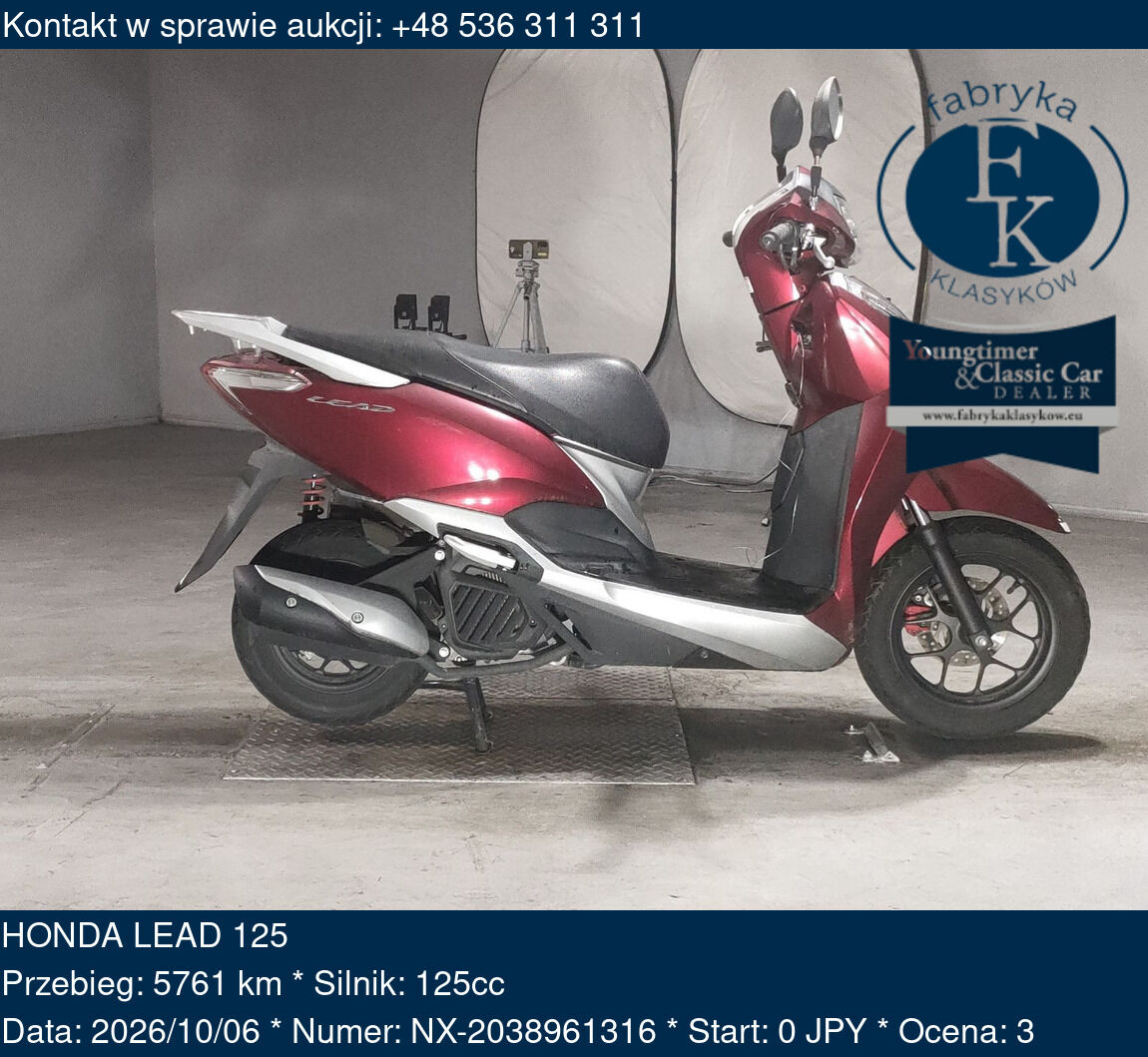 HONDA LEAD 125  - zdjęcie 2
