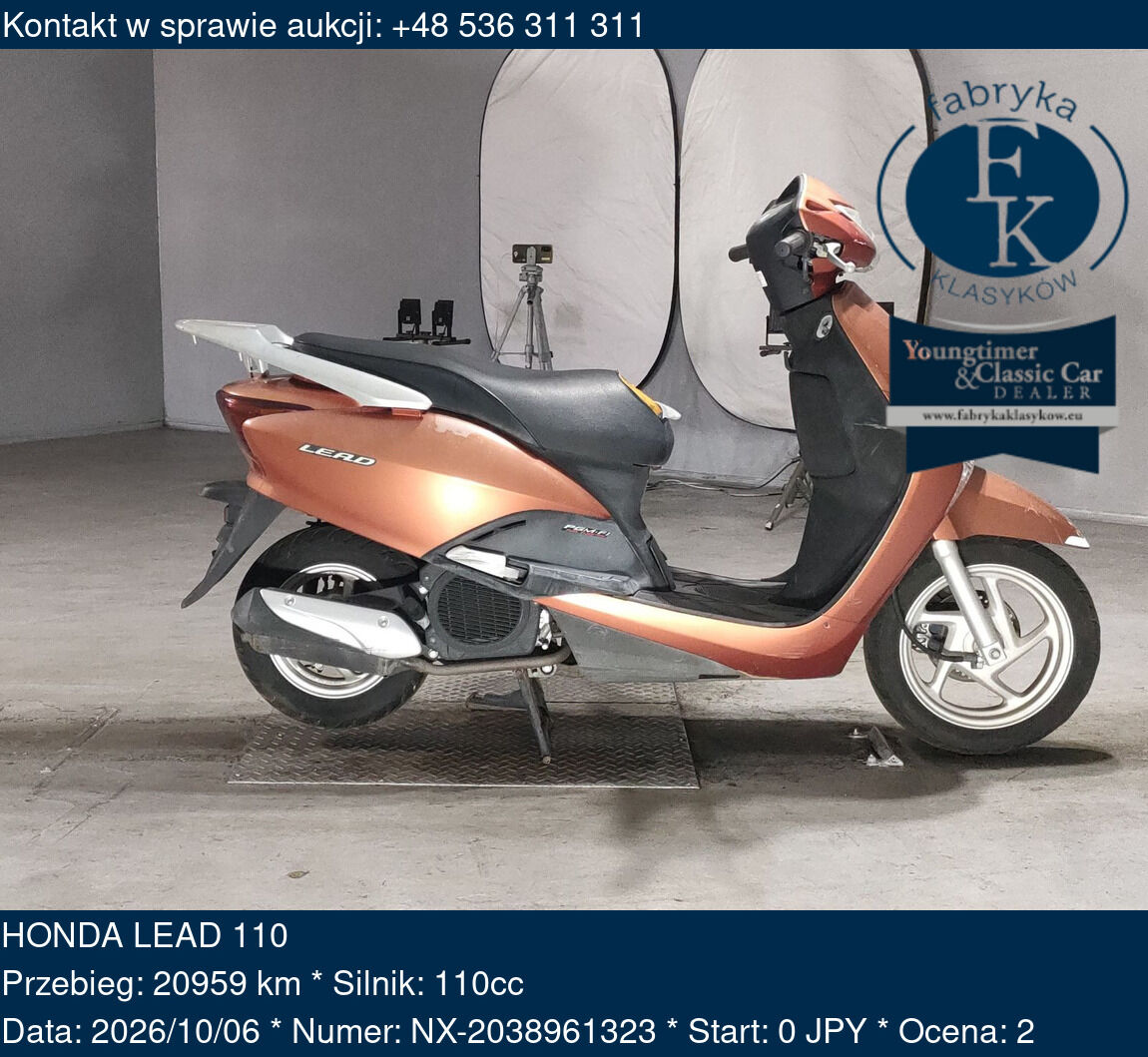 HONDA LEAD 110  - zdjęcie 2