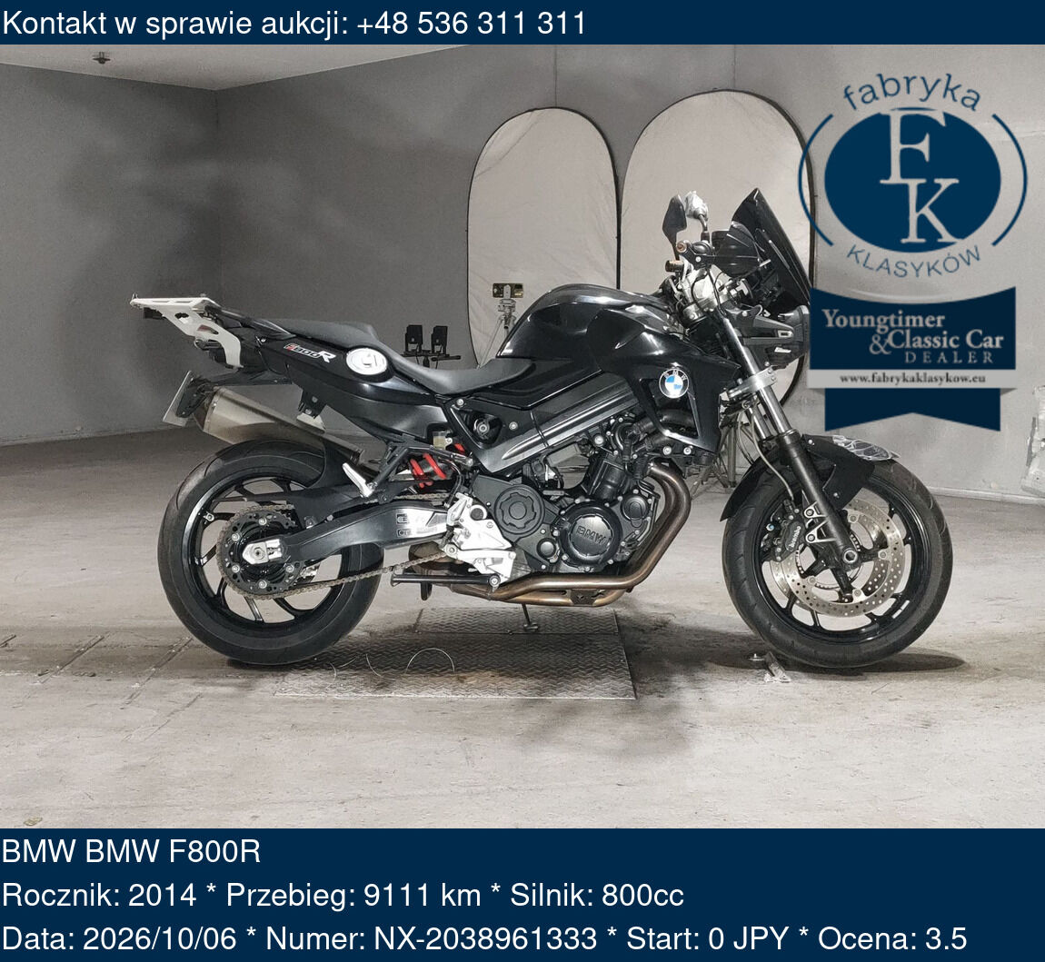 BMW BMW F800R 2014 - zdjęcie 2