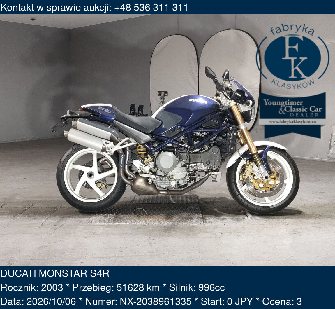 DUCATI MONSTAR S4R 2003 - zdjęcie 2