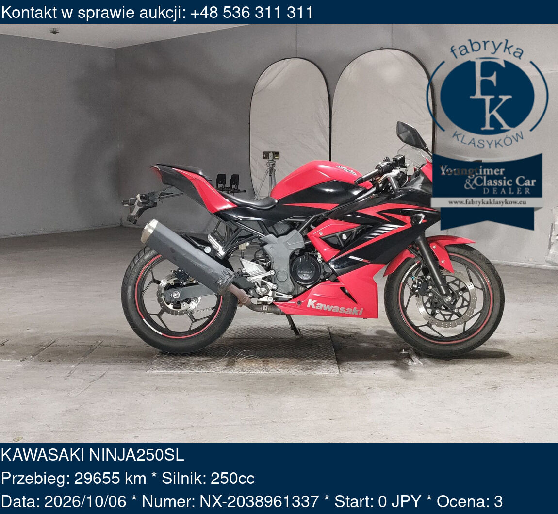 KAWASAKI NINJA250SL  - zdjęcie 2