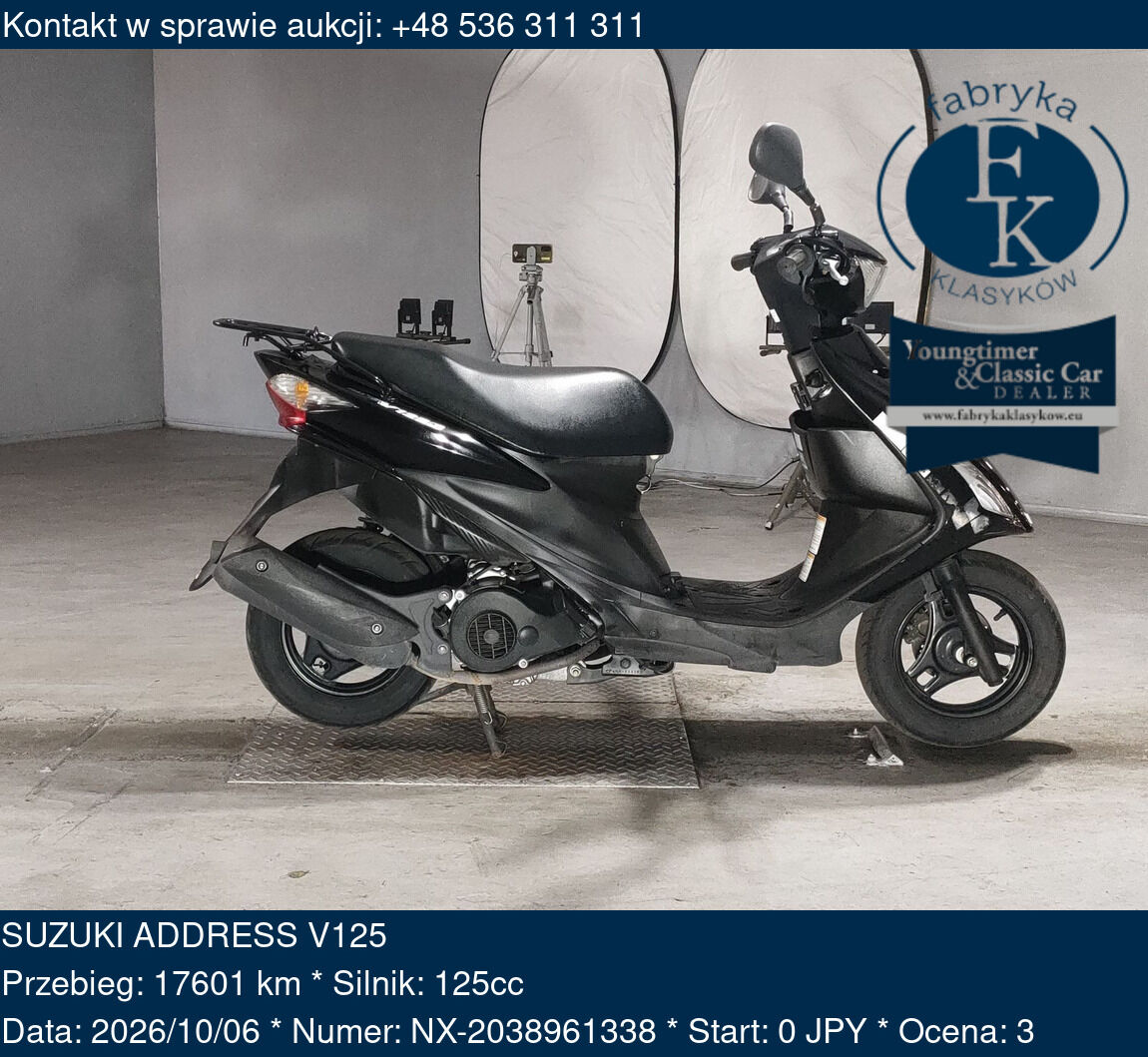 SUZUKI ADDRESS V125  - zdjęcie 2