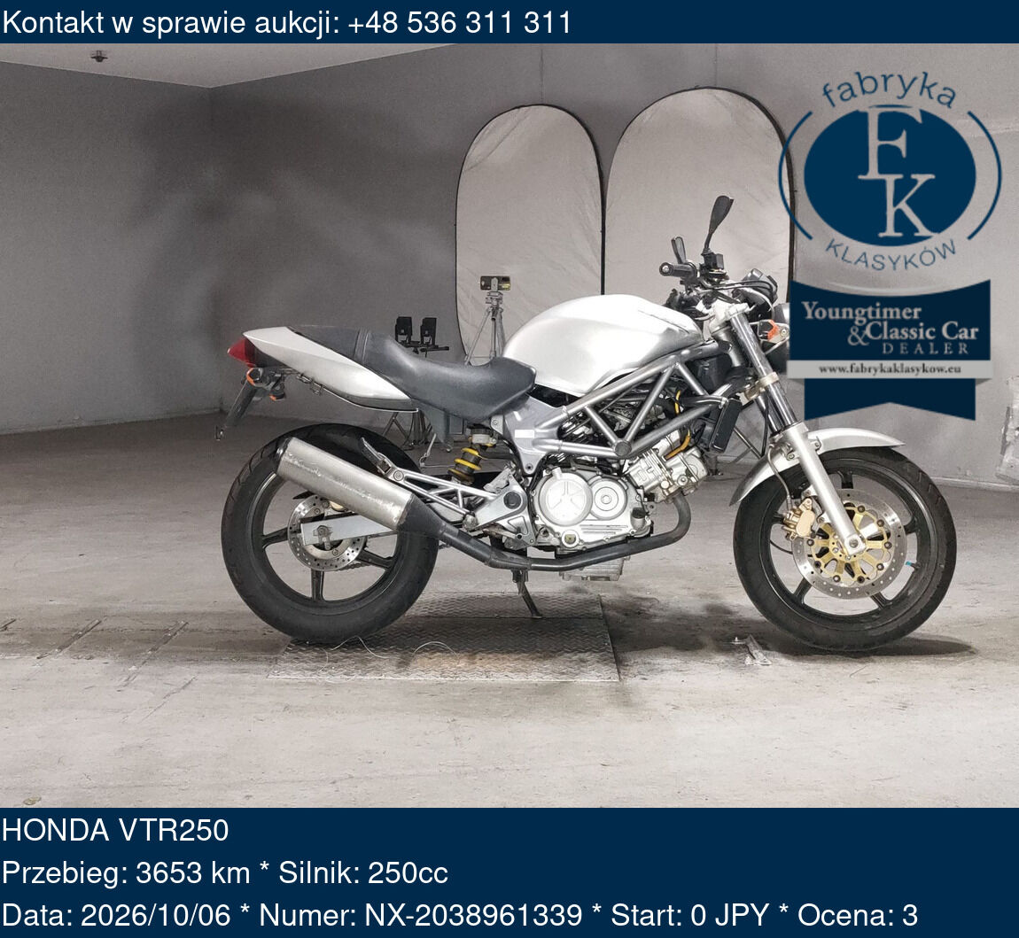 HONDA VTR250 - zdjęcie 2