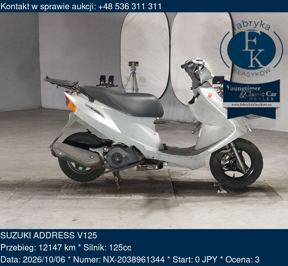 SUZUKI ADDRESS V125  - zdjęcie 2
