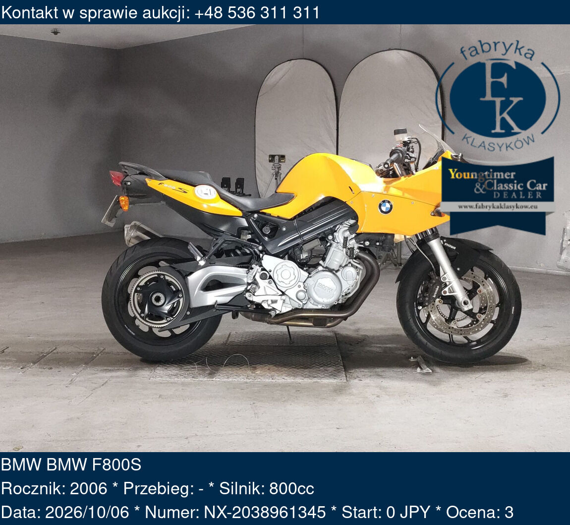 BMW BMW F800S 2006 - zdjęcie 2