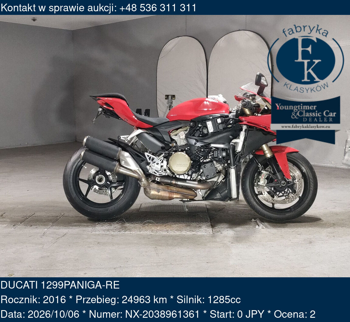 DUCATI 1299PANIGA-RE 2016 - zdjęcie 2