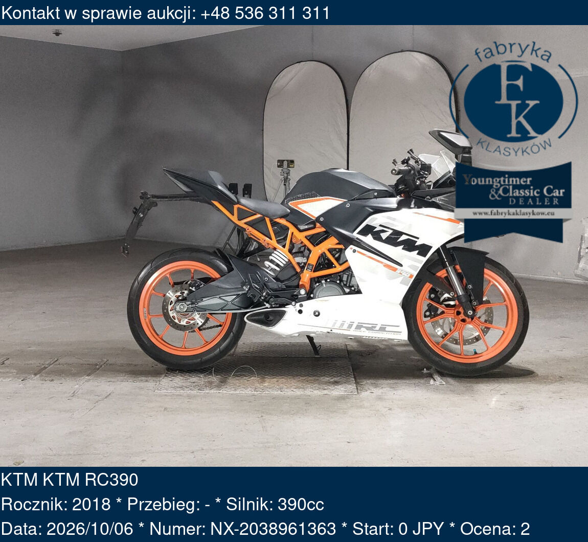KTM KTM RC390 2018 - zdjęcie 2
