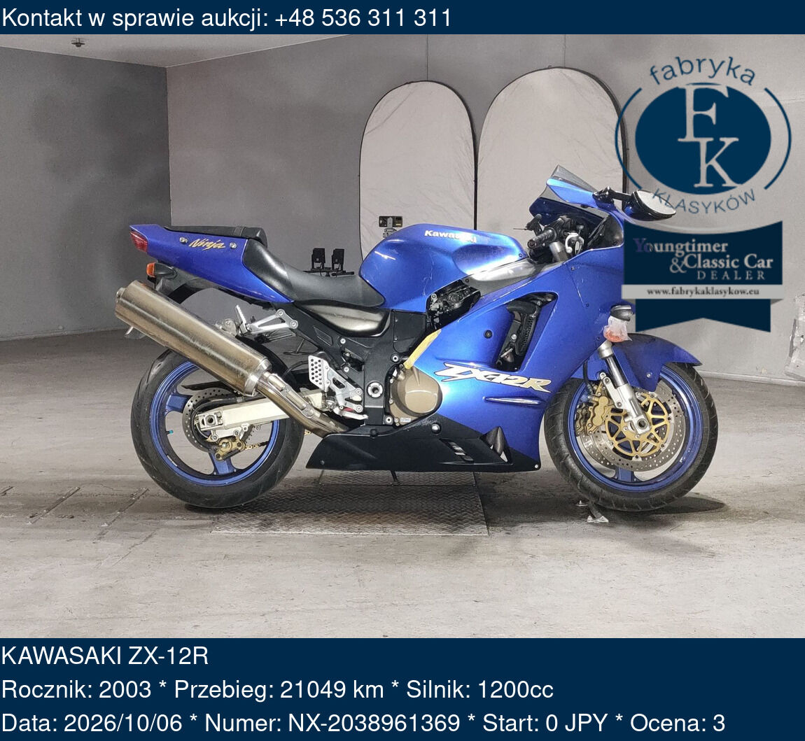 KAWASAKI ZX-12R 2003 - zdjęcie 2